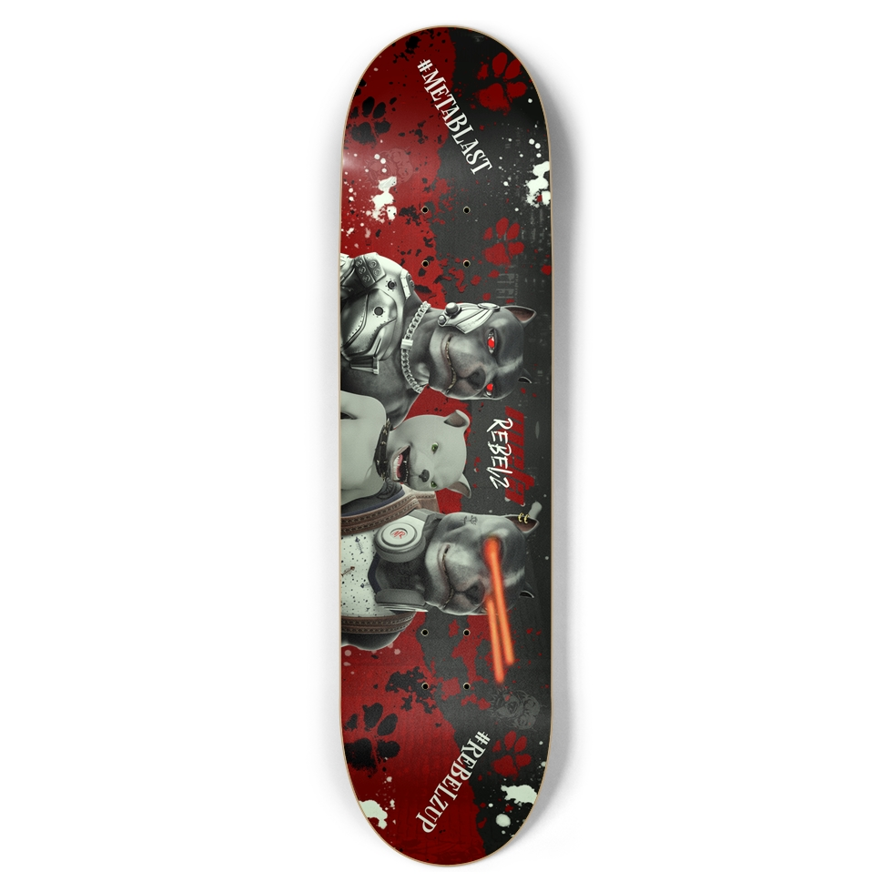 Slasher Skate Deck (Glow In The Dark)