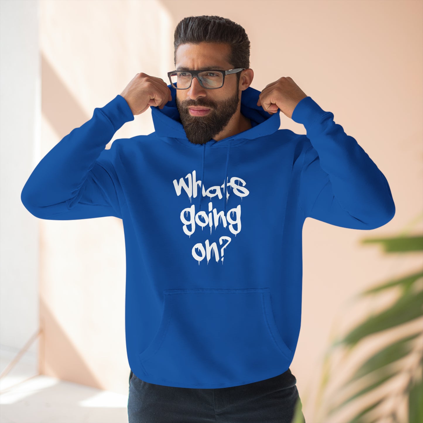 Whats going on Pullover Hoodie