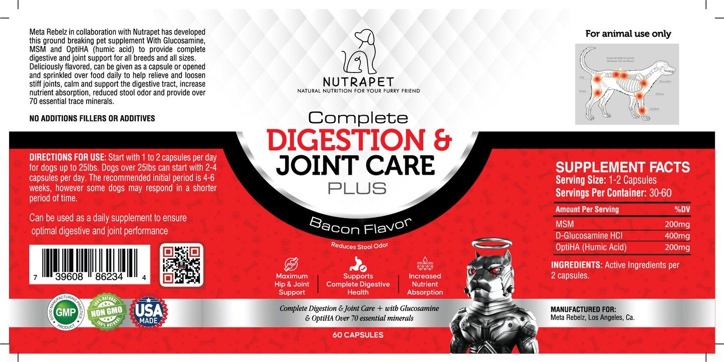 Dog digestion & joint care